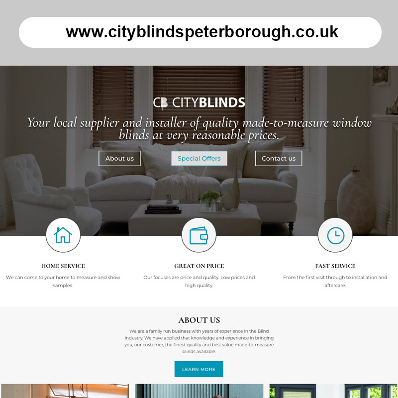 City Blinds Website